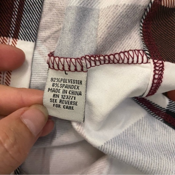 J for Justify Dress Off-Shoulder Plaid Mini Dress Women Belted Size Large - Picture 6 of 11